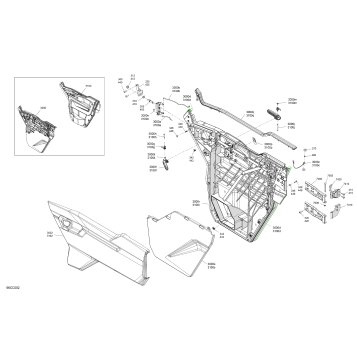 07- Enclosure Cab - Front Doors