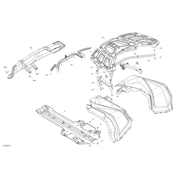 09- Body - Bumper And Skid Plate - DPS - Orange