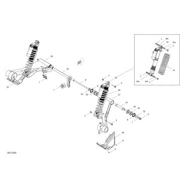 08- Rear Suspension X Model