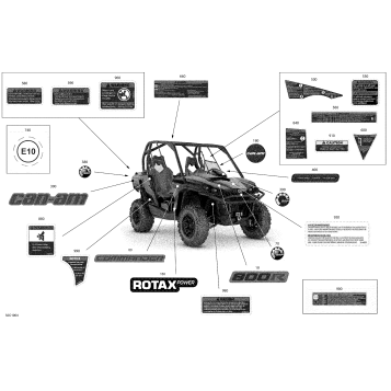 09- Decals - 800R EFI - STD