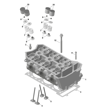 01- ROTAX - Cylinder Head