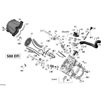 01- Cylinder Head, Front