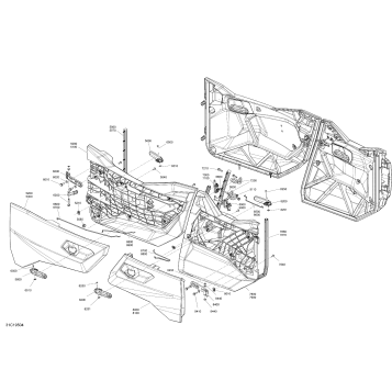 09- Body - Door Parts - Red