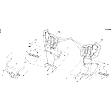 09- Front Bumper And Footrests Europe
