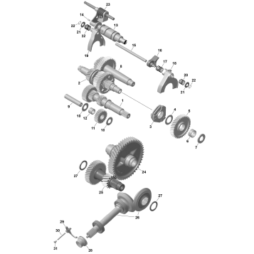 01- ROTAX - GearBox 2 - 420686509