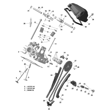 01- Cylinder Head, Rear New T3