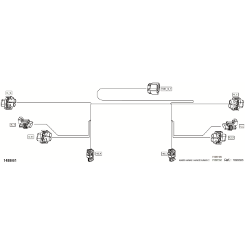 08- Electric - Front Wiring Harness - 710007250