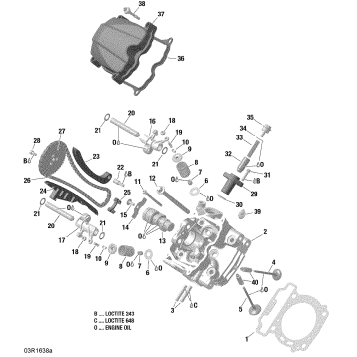 01- Cylinder Head, Front - HD8