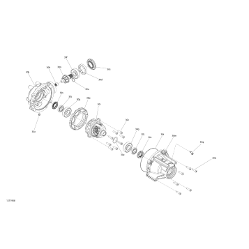 07- Front Drive - 6X6 - 1000 EFI - Differential Parts
