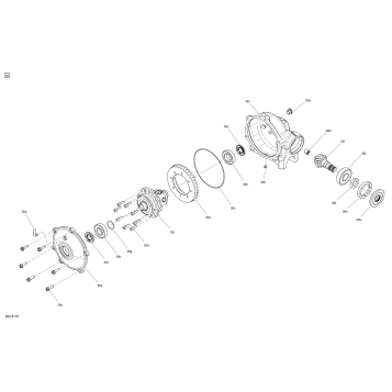 04- Drive - Front Section - Differential Parts