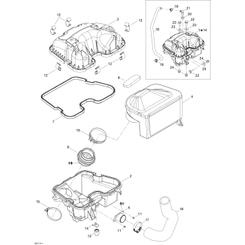 02- Air Intake Silencer