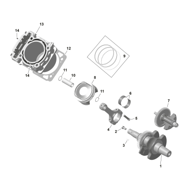 01- ROTAX - Cylinder