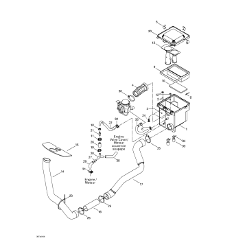 02- Air Intake Silencer