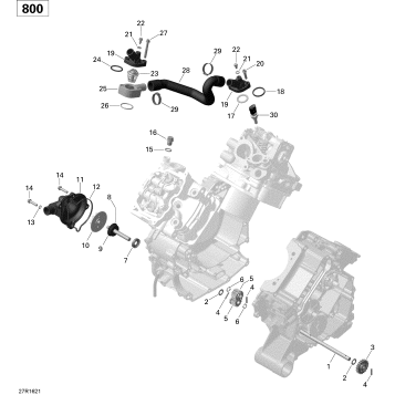 01- Engine Cooling - 800R EFI