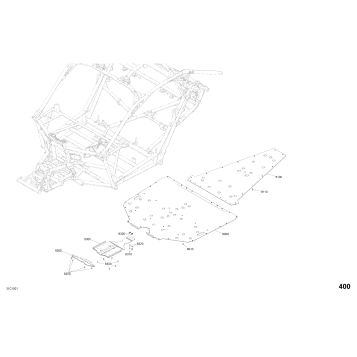 09- Body - Floor Section - Carbon Black