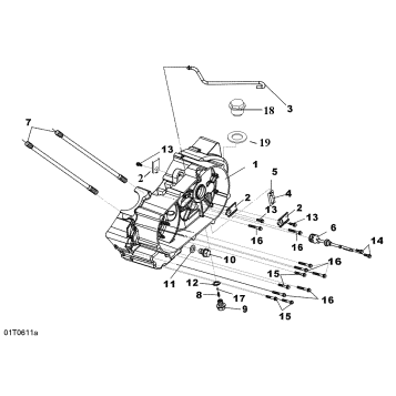 01- Left Crankcase Half