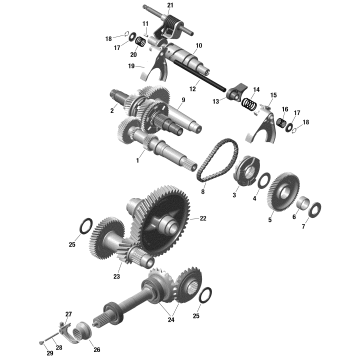 01- Rotax - Gear Box 2