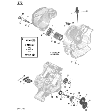 01- Rotax - Engine Lubrication - 570 EFI