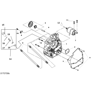 01- Right Crankcase Half