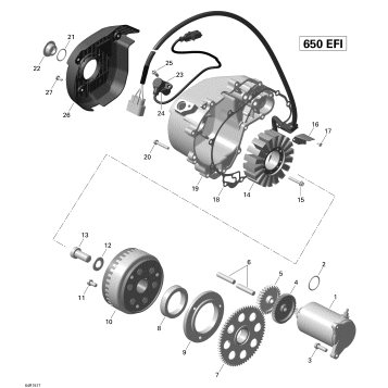 03- Magneto And Electric Starter 04R1517