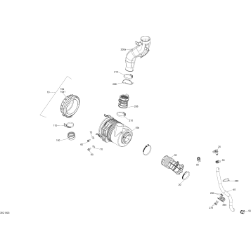 02- Air Intake - HD10 - XMR