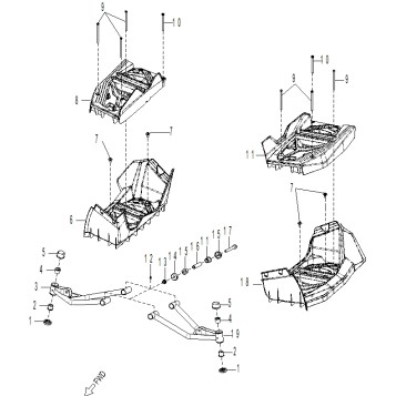 05- Suspension - Swing Arm-Footrest