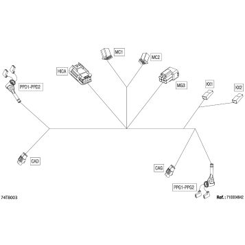 08- Electric - Position Light Harness - 710004842