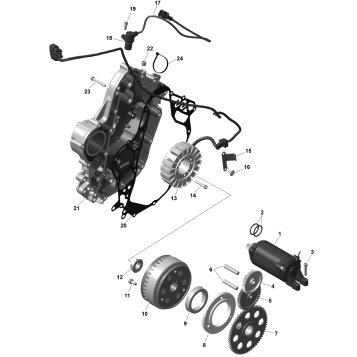 01- ROTAX - Magneto and Electric Starter