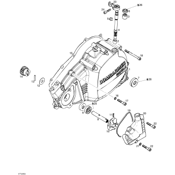 05- Clutch Housing And Water Pump