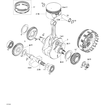 01- Crankshaft And Pistons
