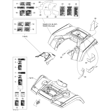 09- Fender And Central Panel Kit