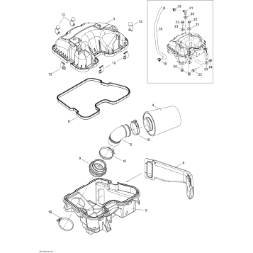 02- Air Intake Silencer