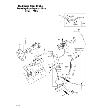 06- Hydraulic Rear Brake (7465 - 7466)
