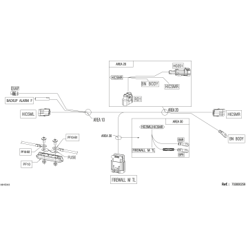 08- Electric - Junction Wiring Harness - 710007036