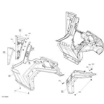09- Body - Rear Fender Parts - Red