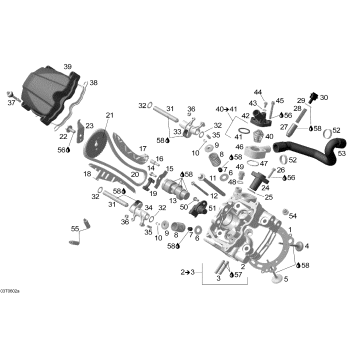 01- Cylinder Head, Front
