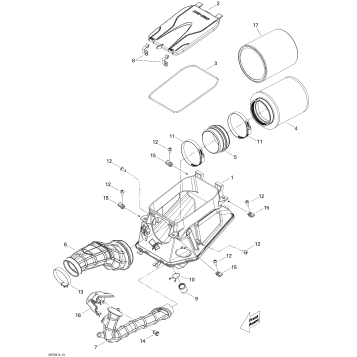 02- Air Intake Silencer