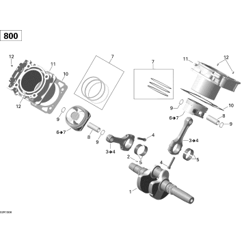 01- Crankshaft, Piston And Cylinder