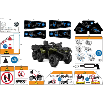 07- Body - Warning Decals Rear Section