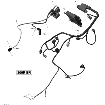 10- Engine Harness And Electronic Module Outlander