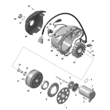 01- ROTAX - Magneto and Electric Starter