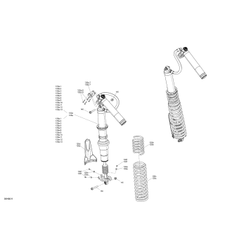05- Suspension - Rear Shocks - Without Smart-ShoX