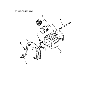 01- Cylinder, Cylinder Head 170-01