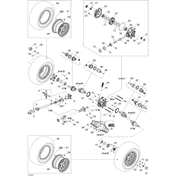 08- Drive System, Rear MAX STD