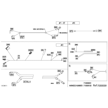 08- Electric - Winch Wiring Harness - 710008183