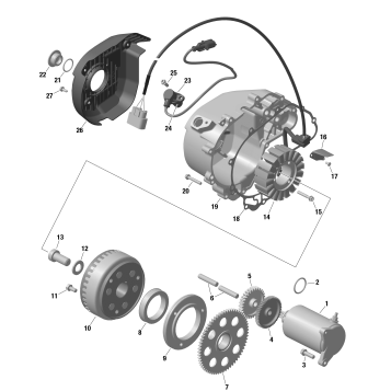 01- ROTAX - Magneto and Electric Starter