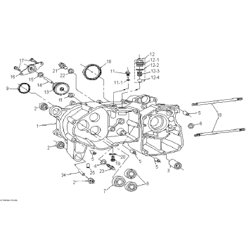 01- Crankcase, Left