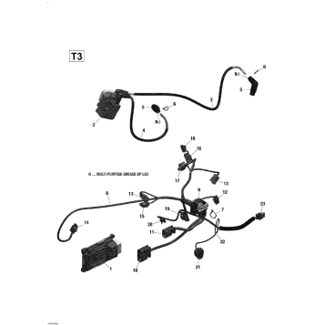 10- Engine Harness And Electronic Module (T3)