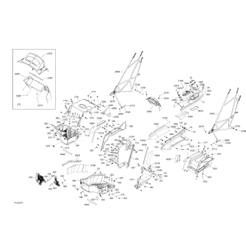 09- Cab Interior - Lower part