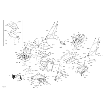 09- Cab Interior Commander - Lower Section